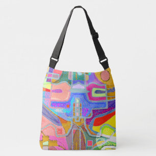 Ajustable Sac abstrait coloré artistique d'amusement