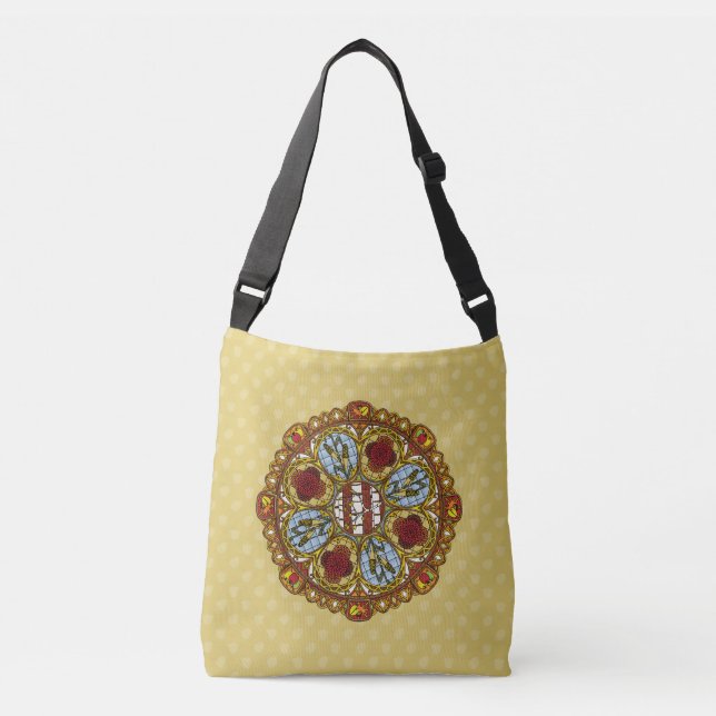 Ajustable Sac Art Nouveau tout en impression (Devant)