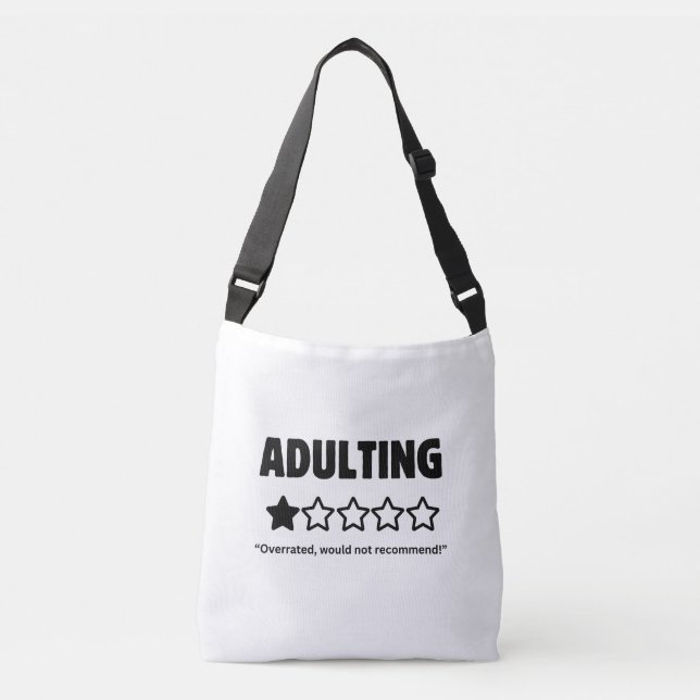 AJUSTABLE SAC BANANE ADULTING (Devant)