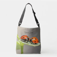 Sac bandoulière coccinelles coléoptères