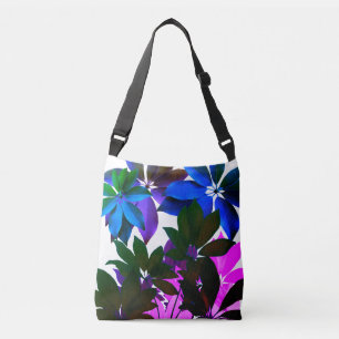 Ajustable Sac bandoulière feuilles de jungle