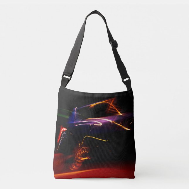 Ajustable sac bandoulière purple car dance (Devant)