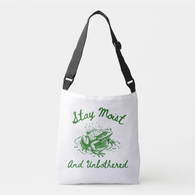 Ajustable Sac Cadeau Drôle de Grenouille (Devant)