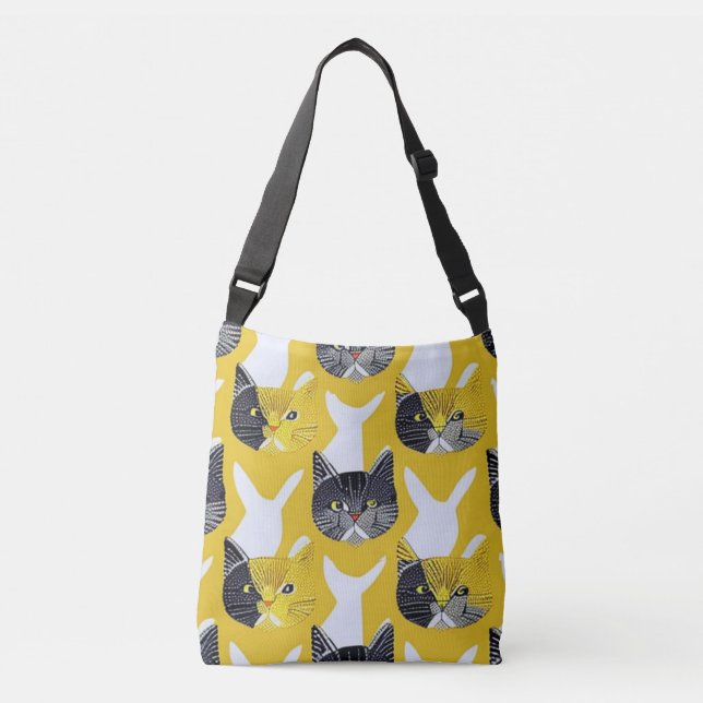 Ajustable Sac carrossable Cats Galore (Devant)