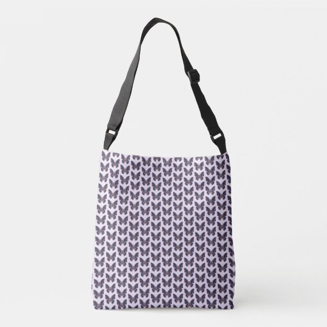 Ajustable Sac carrossable de mode papillon mou (Dos)