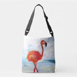 Ajustable Sac carrossable en Flamant rose rose