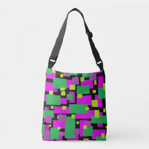 Ajustable Sac carrossable ou Fourre-tout avec l'art noir mag