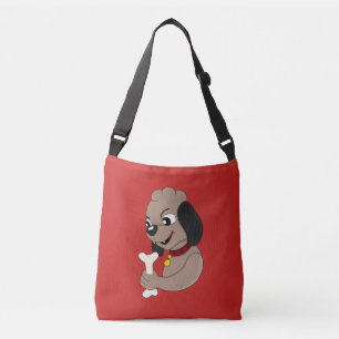 Ajustable Sac carrossable pour chien de chiot mignon