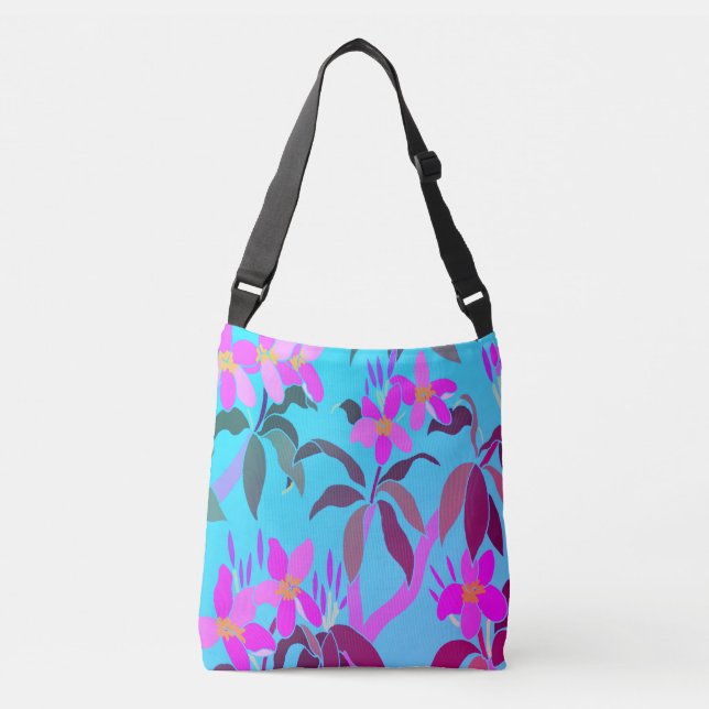 Ajustable Sac croisé Frangipani (Devant)