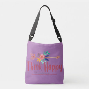 Ajustable Sac crossover lilas heureux