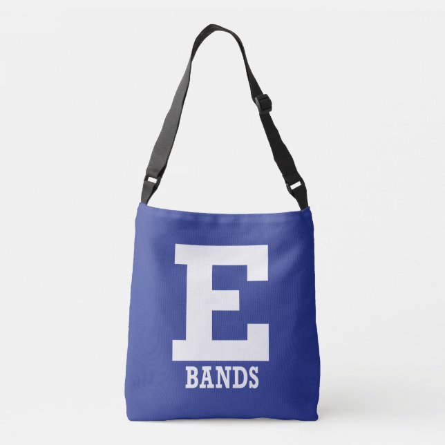 Ajustable Sac de carrosserie bleu E-Bands (Dos)