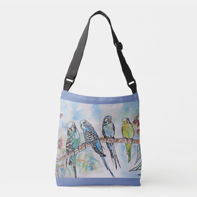 Ajustable Sac de carrosserie Budgie Bird (Devant)