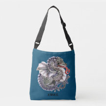 Sac de carrosserie Croix Dragon Bleu