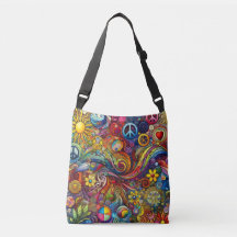 Sac de carrosserie de Boho coloré amusant