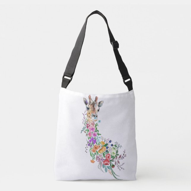 Ajustable Sac de carrosserie de la Giraffe Flowers (Devant)