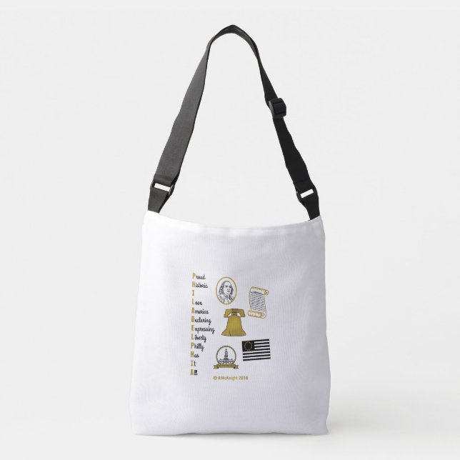 Ajustable Sac de carrosserie de l'acronyme Philly (Devant)