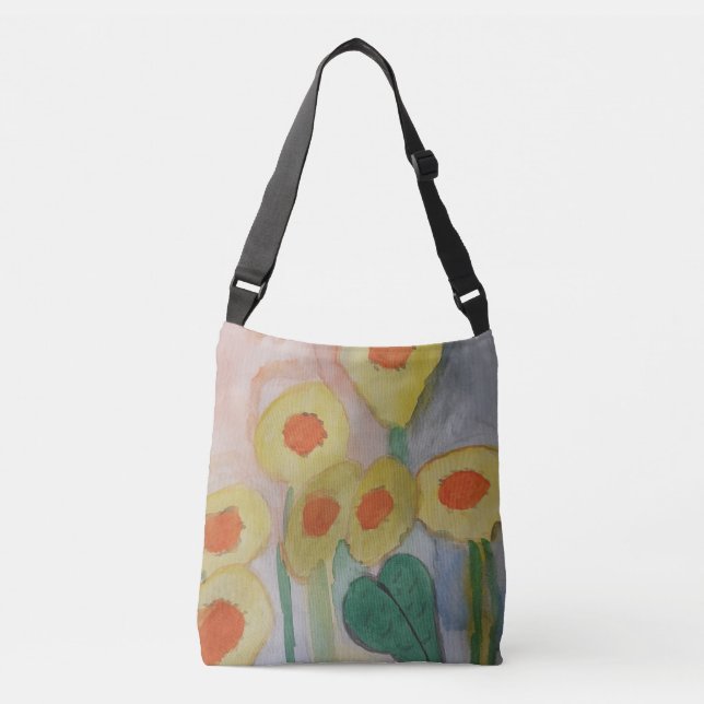 Ajustable Sac de carrosserie de tournesol Abstrait (Devant)