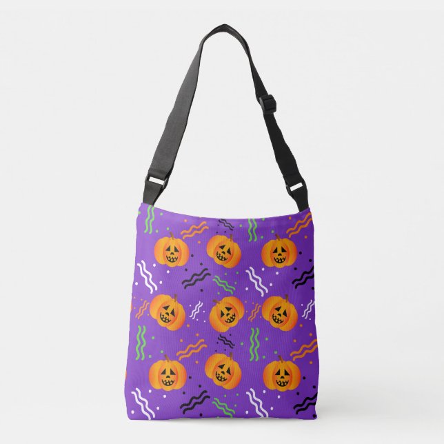 Ajustable Sac de carrosserie Festif Jack-O'-Lanterns (Devant)