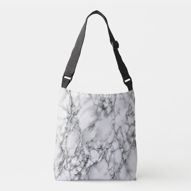 Ajustable Sac de carrosserie Marbre blanc (Devant)