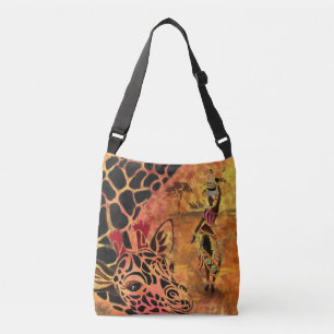 Ajustable Sac de carrosserie pour fille et girafe africaine 