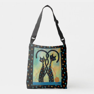 Ajustable Sac de chat noir