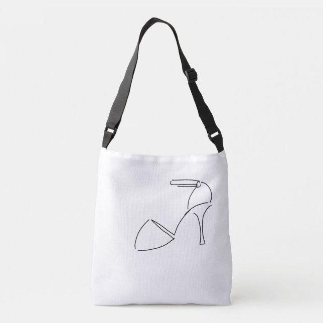 Ajustable Sac de chaussure de tango (Dos)