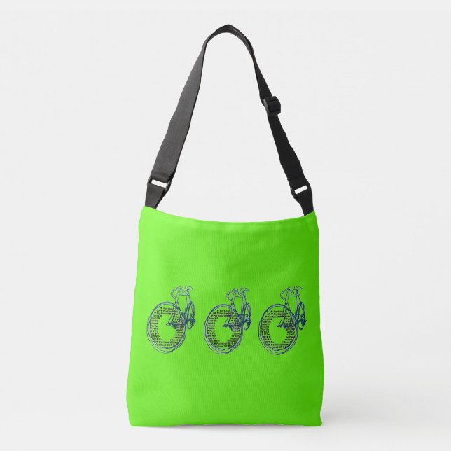 Ajustable Sac de courses réutilisable Tote Love Portland Bic (Devant)