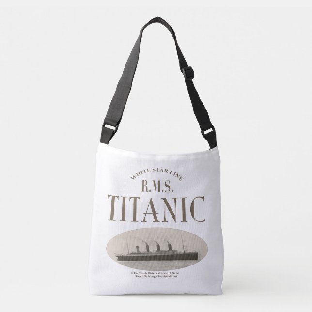 Ajustable Sac de fantôme Titanic Séphia/White Crossbody (Devant)