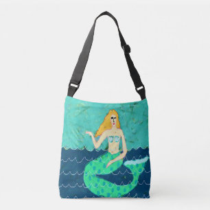 Ajustable Sac de plage vert de la sirène