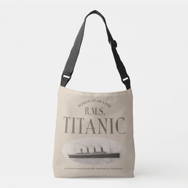 Ajustable Sac de séquestre Titanic de Sepia Crossbody (Devant)