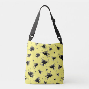 Ajustable Sac de voyage à thème bee jaune pour maman