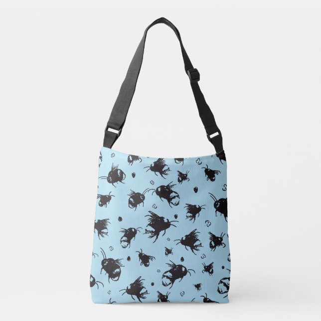Ajustable Sac de voyage d'abeilles miel | Un cadeau d'abeill (Devant)