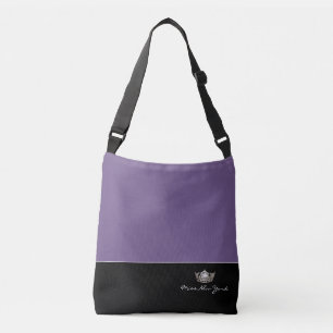 Ajustable Sac en Couronne argenté style Miss America