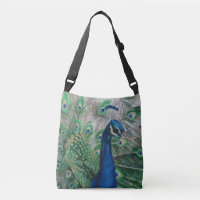 Sac fourre-tout à Crossbody de paon
