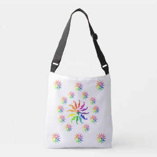 Ajustable Sac fourre-tout (ao) - Feuilles en couleurs