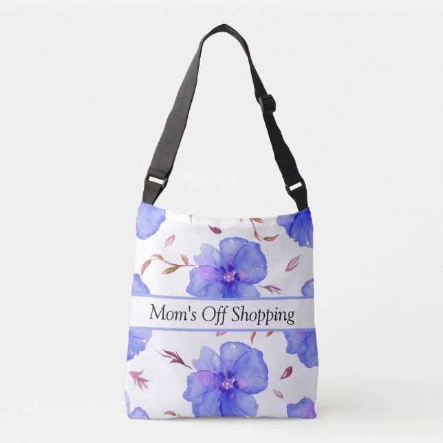 Ajustable Sac fourre-tout aquarelle | Idée cadeau de l'ensei (Devant)