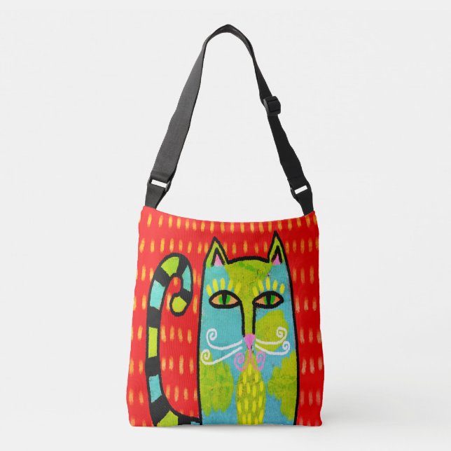 Ajustable Sac fourre-tout Art Abstrait original (Devant)