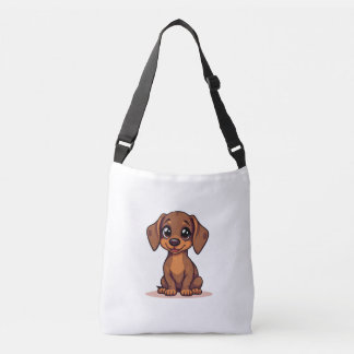 Ajustable Sac fourre-tout avec mignon Dachshund