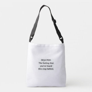 Ajustable Sac fourre-tout avec un message