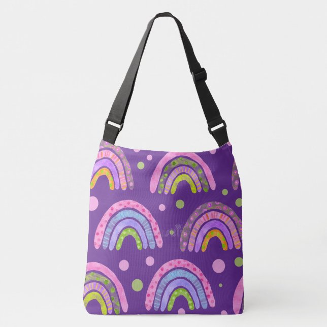 Ajustable Sac fourre-tout bébé pint "Over the Rainbow" (Devant)