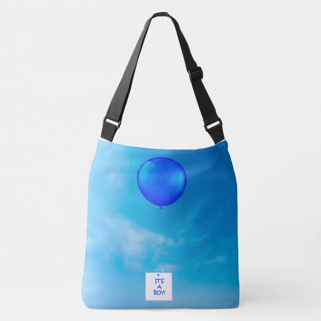 Ajustable Sac fourre-tout "C'est un garçon"  (Devant)