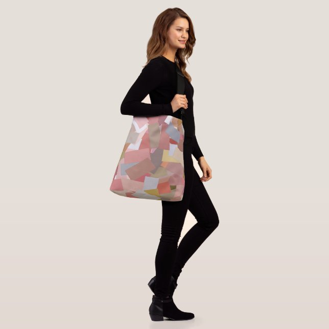 Ajustable Sac fourre-tout Coral Blocks (Sur le modèle)
