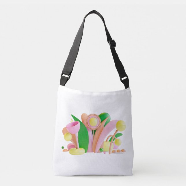 Ajustable Sac fourre-tout d'alimentation des fleurs (Devant)