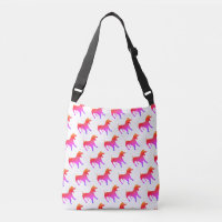 Sac fourre-tout de chien rose mignon