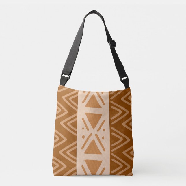 Ajustable Sac fourre-tout de conception de tissu de boue afr (Devant)