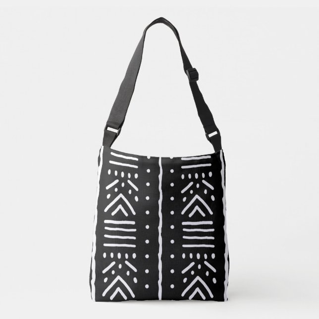 Ajustable Sac fourre-tout de conception de tissu de boue afr (Devant)