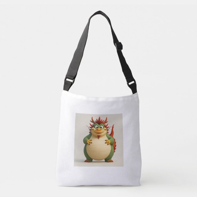 Ajustable Sac fourre-tout de dragon à pompe 描 述|Description  (Devant)
