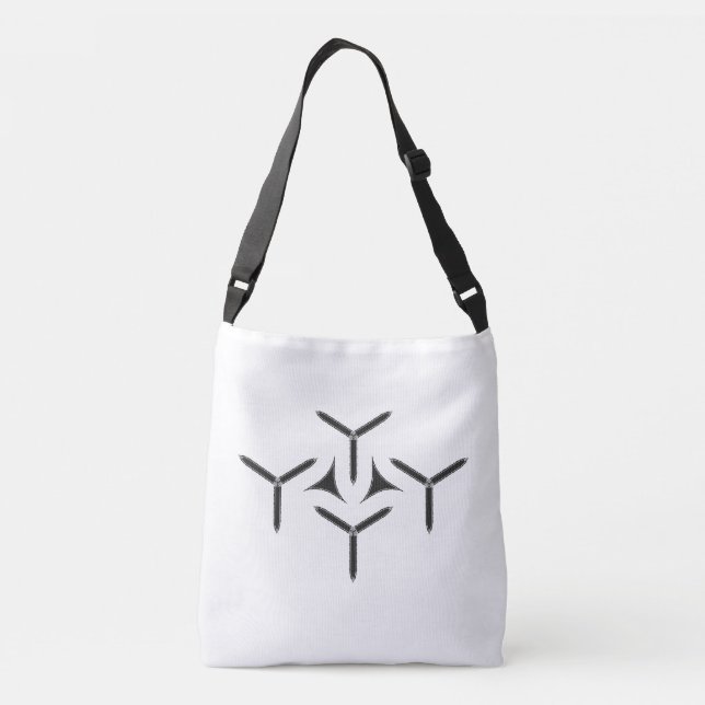 Ajustable Sac fourre-tout de lame gothique (Dos)