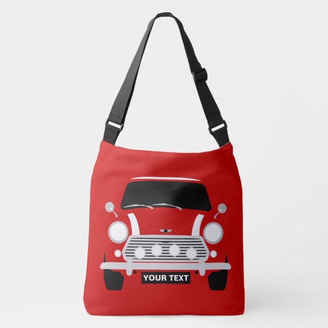 Ajustable Sac fourre-tout de mini-voiture classique personna (Devant)