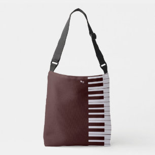 Ajustable Sac fourre-tout de notes musicales pour piano mode